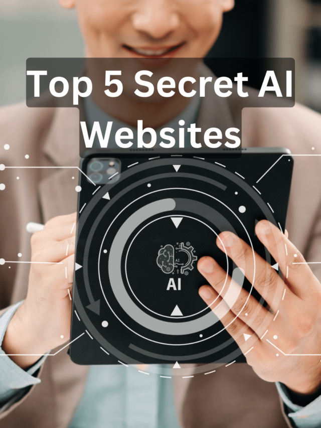 Top 5 Secret AI Websites